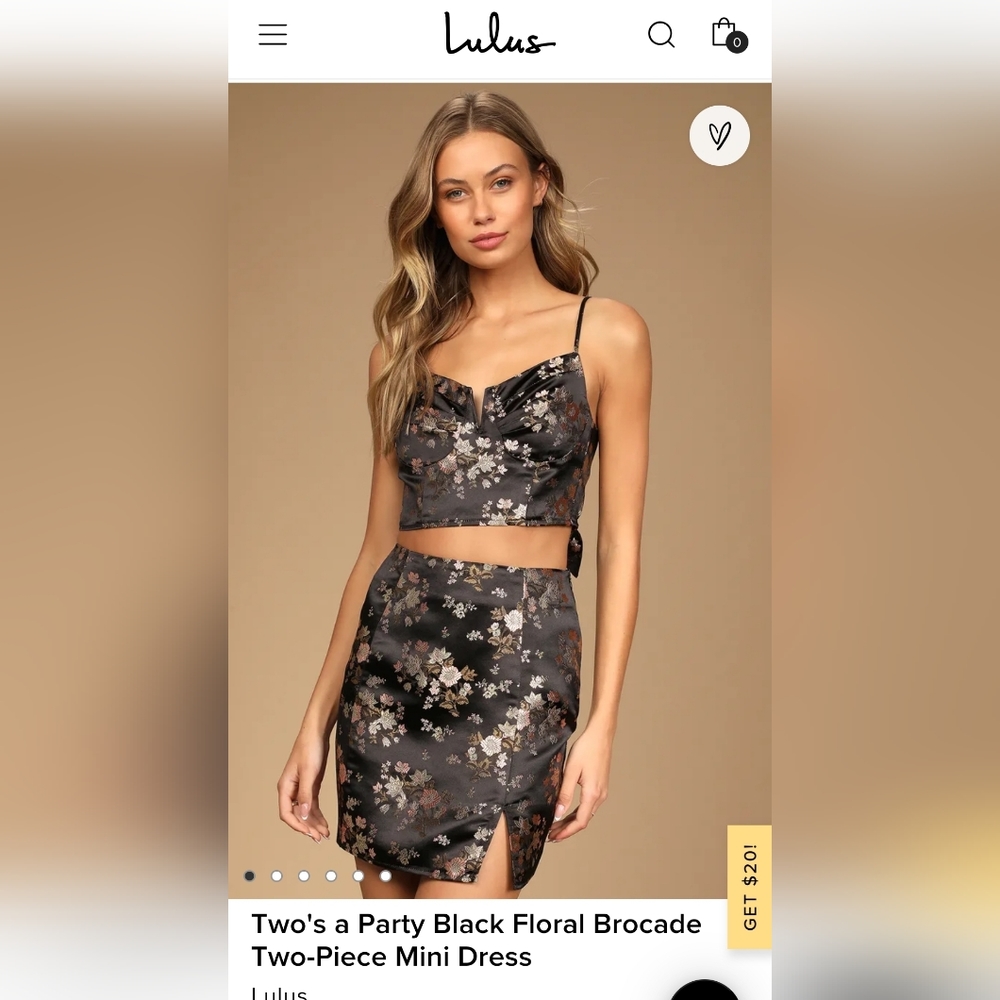2-Piece Mini Dress
